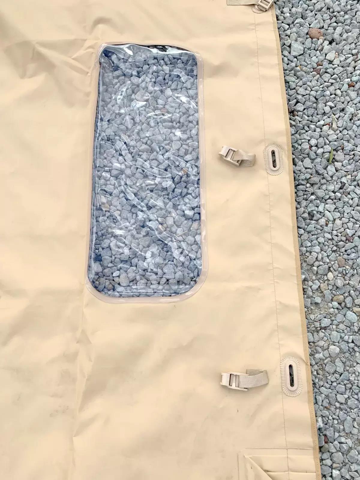 Cargo Cover 4 Man Soft Top Rear Vinyl Cover Tan HMMWV